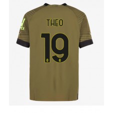 AC Milan Theo Hernandez #19 Tredjedrakt 2022-23 Kortermet